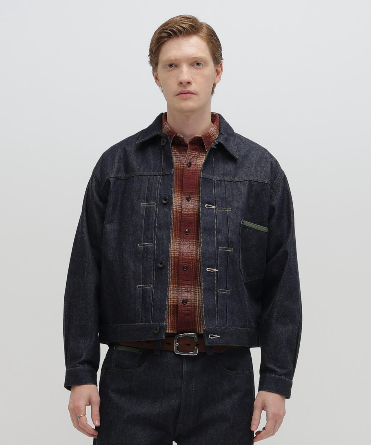 AVIREX HERITAGE DENIM Type-1 JACKET ”NYLON”