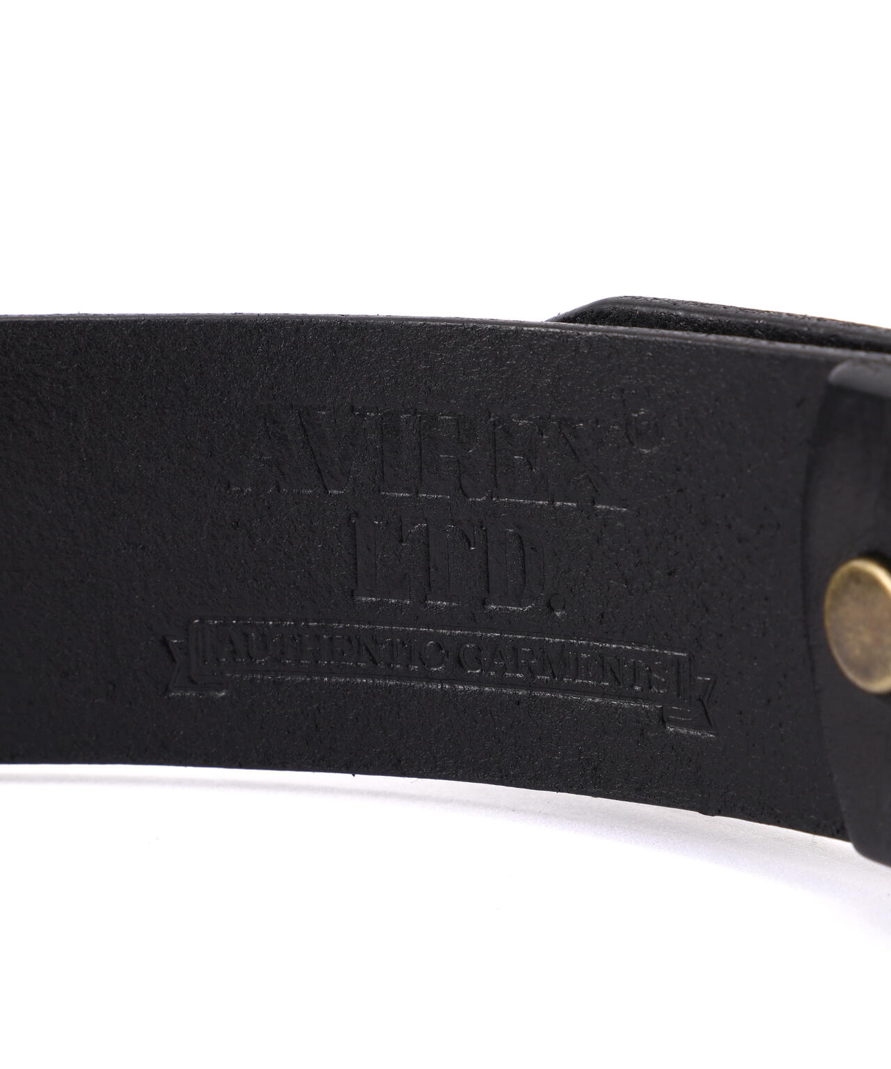 《直営店限定》COW LEATHER BELT DOUBLE PIN