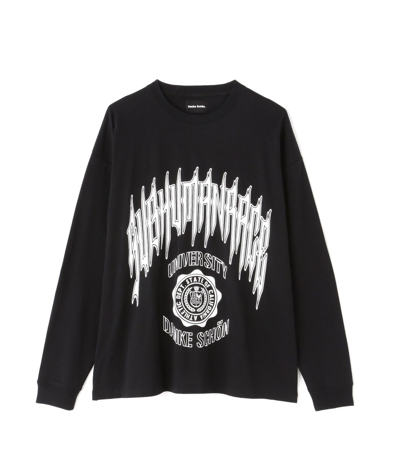 【WEB&DEPOT限定】DankeSchon/SUBHUMAN LST/ロゴロングスリーブTシャツ