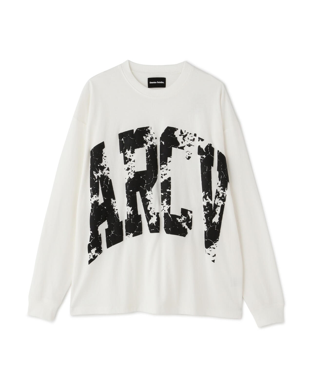 【WEB&DEPOT限定】DankeSchon/ダンケシェーン/ARCV LOGO LST/ロンT