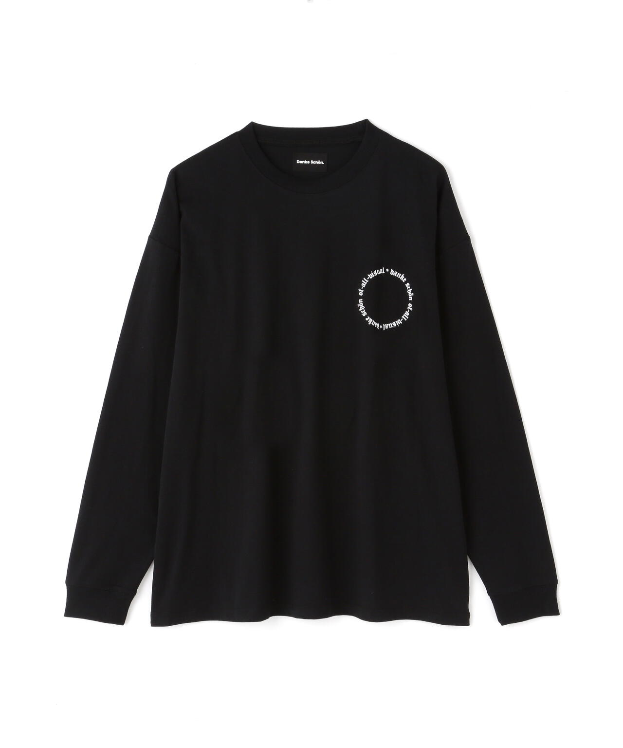 【WEB&DEPOT限定】DankeSchon/ダンケシェーン/A4 LST/サークルロゴ ロングスリーブTシャツ