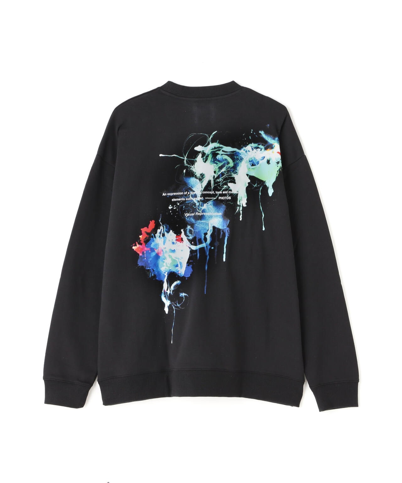 【WEB&DEPOT限定】A4A/エーフォーエー/SPLASH SWEAT CREWNECK/クルーネックスウェット
