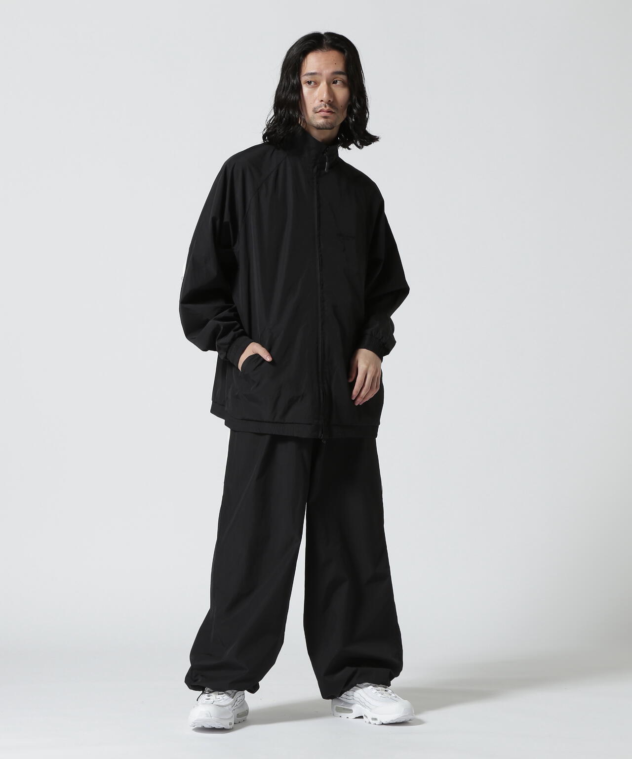 WHITELAND/ホワイトランド/NYLON TRACK JACKET/ナイロントラックジャケット
