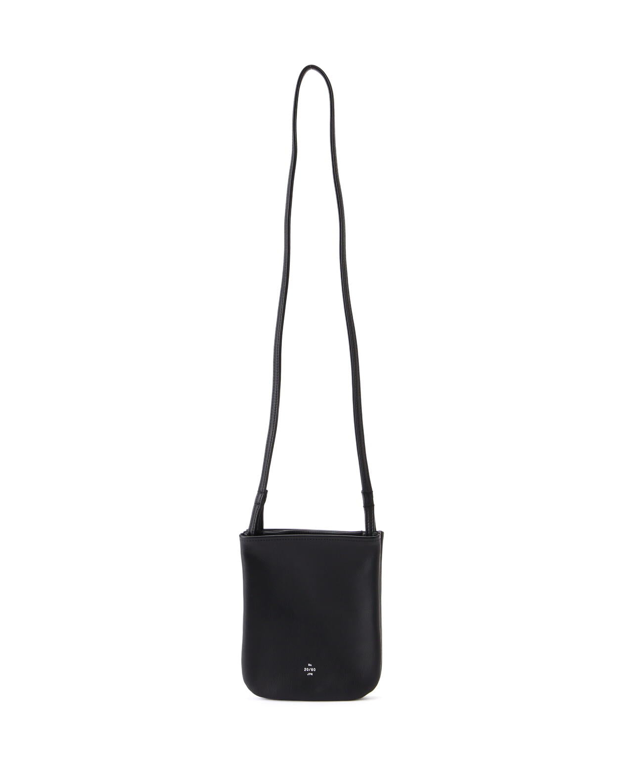 【20/80】トゥエンティーエイティー/SHRINK LEATHER TWO BAGS SHOULDER