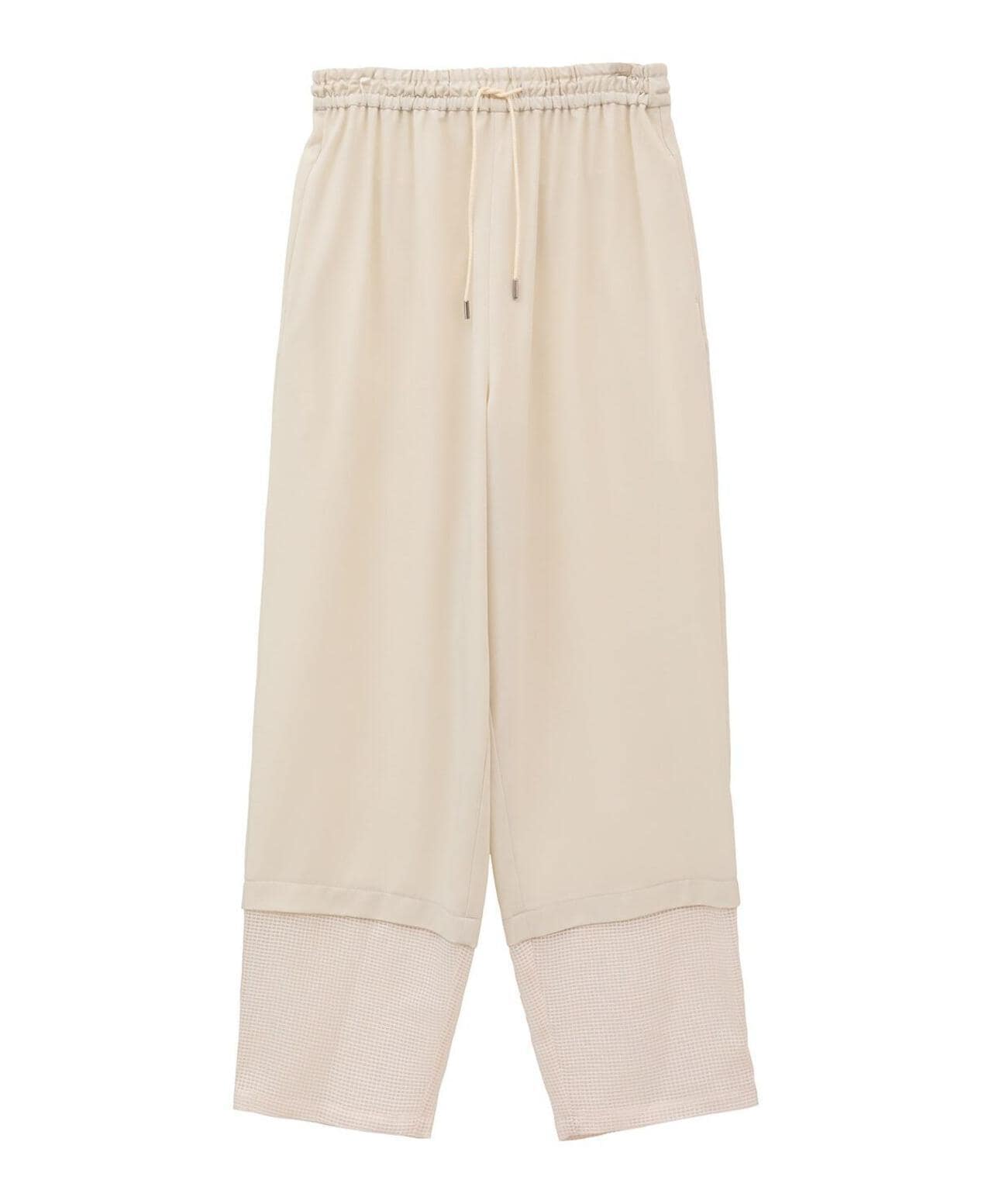 MANOF/マノフ/SHEER HEM PANTS
