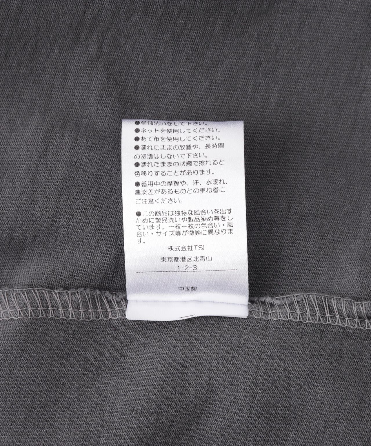 WEB&DEPOT限定/DankeSchon/活性染タイガー S/S Tee