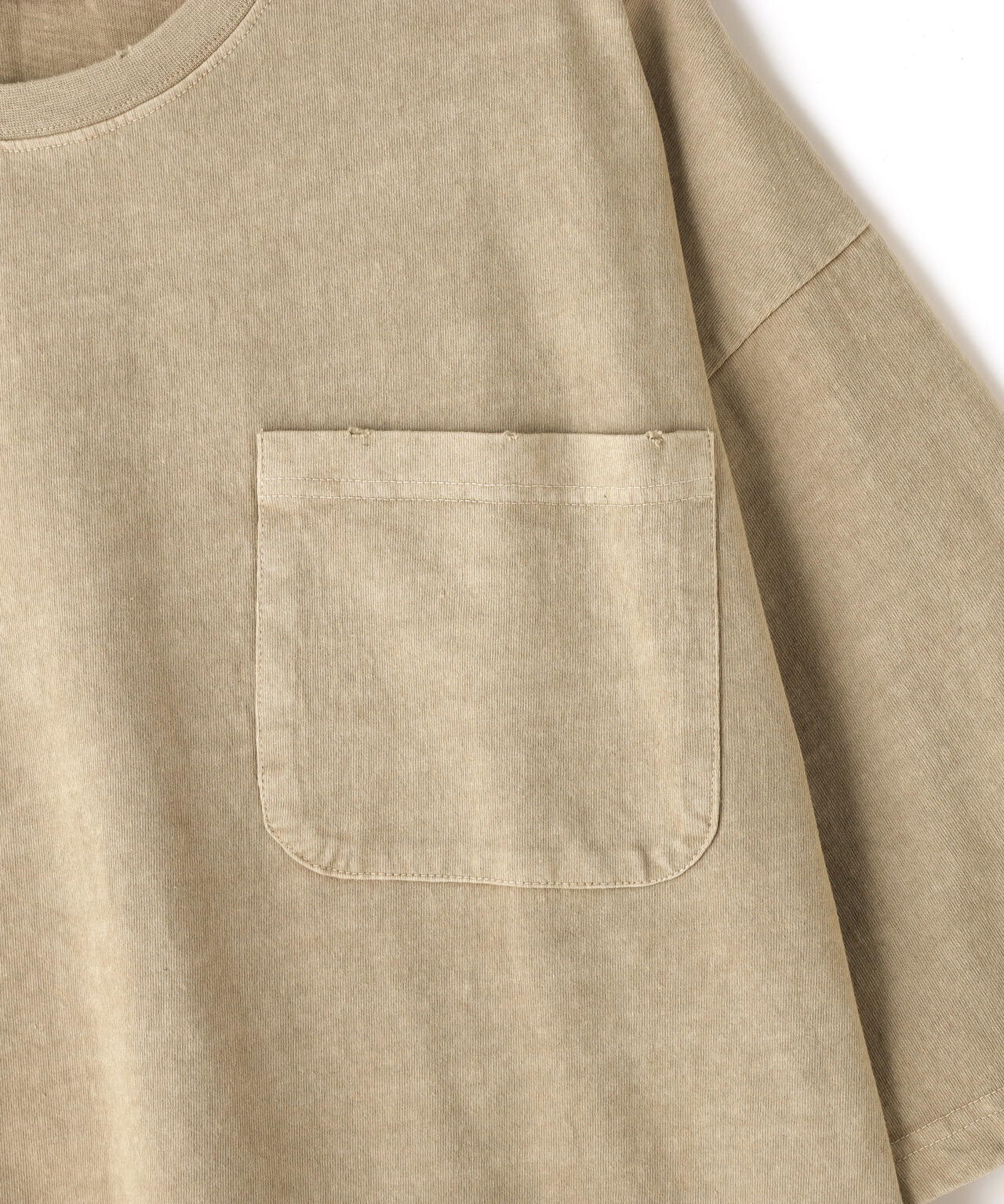 【WEB&DEPOT限定】DankeSchon/ダンケシェーン/活性染ポケット S/S Tee