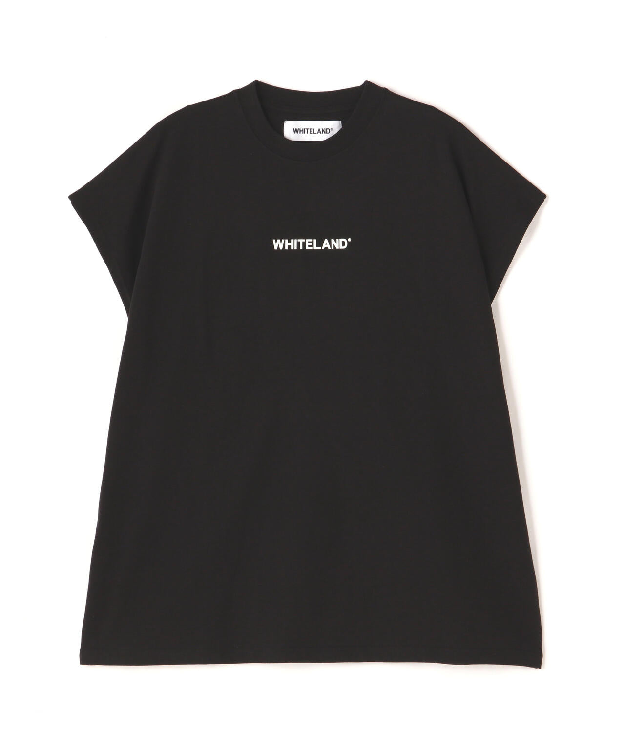 WEB&DEPOT限定/WHITELAND/ホワイトランド/OWL/LOGO NS/ロゴ ノースリーブ