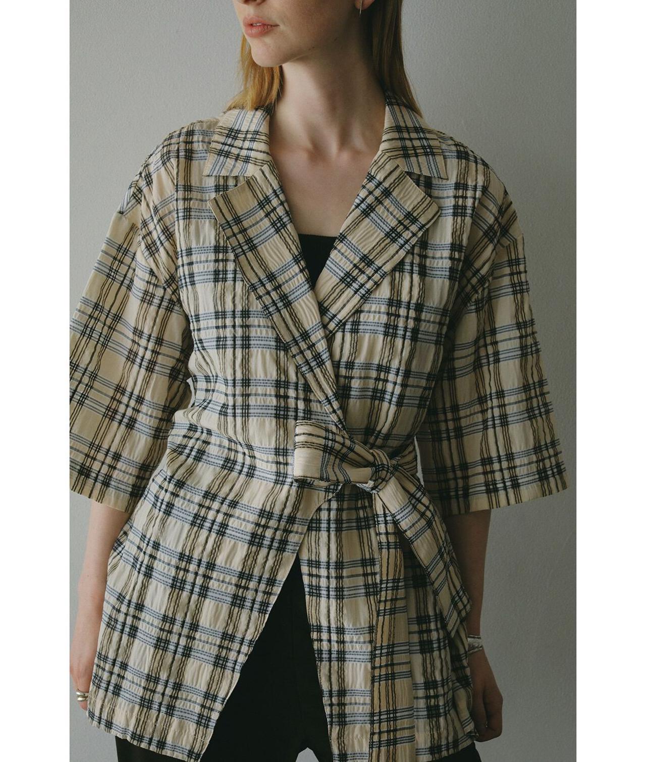 MANOF/マノフ/BELTED SHIRTS JACKET