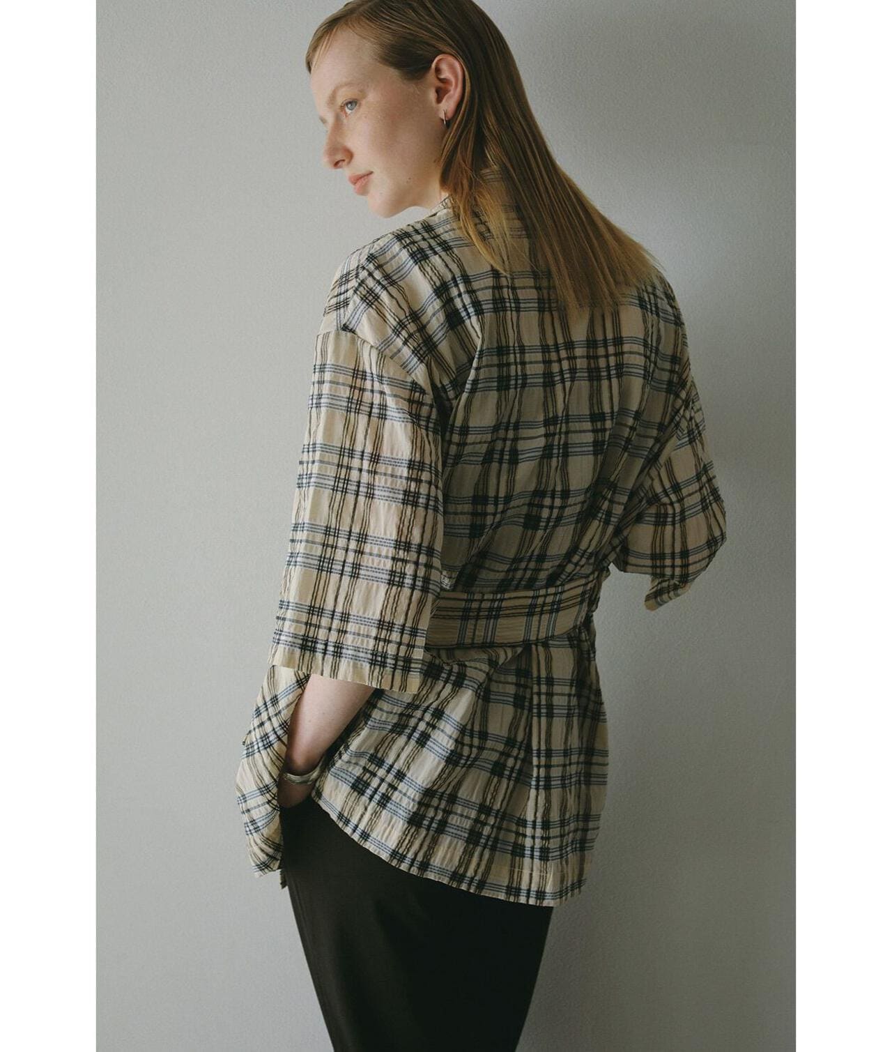 MANOF/マノフ/BELTED SHIRTS JACKET