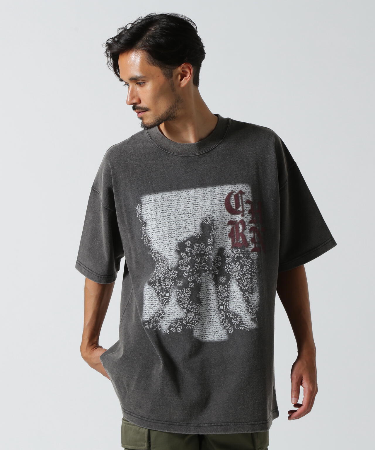 CHRONOIZM/クロノイズム/SHADOW T-SHIRT