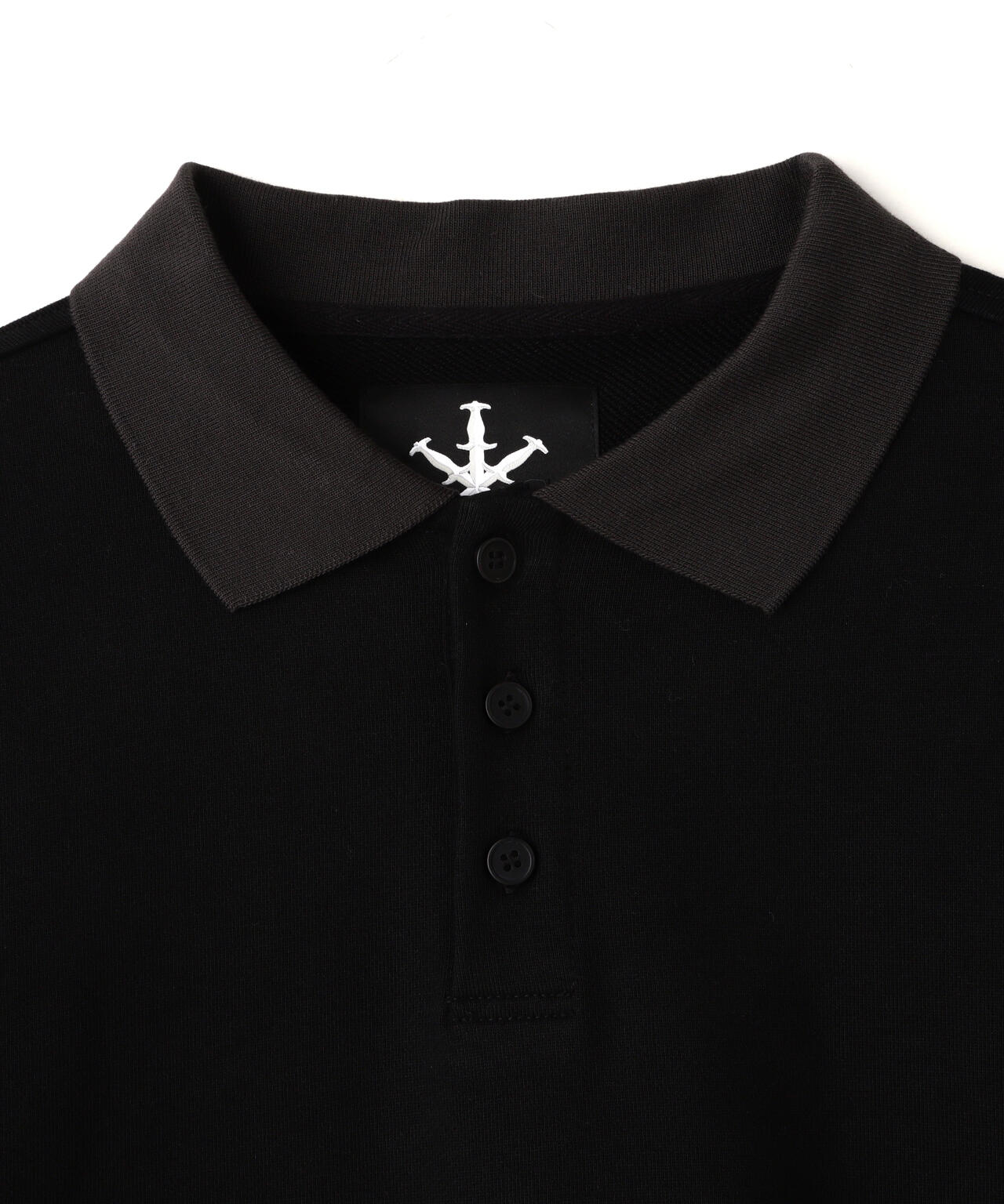 UNKNOWN LONDON/アンノウンロンドン/COLLARED CREWNECK SWEAT