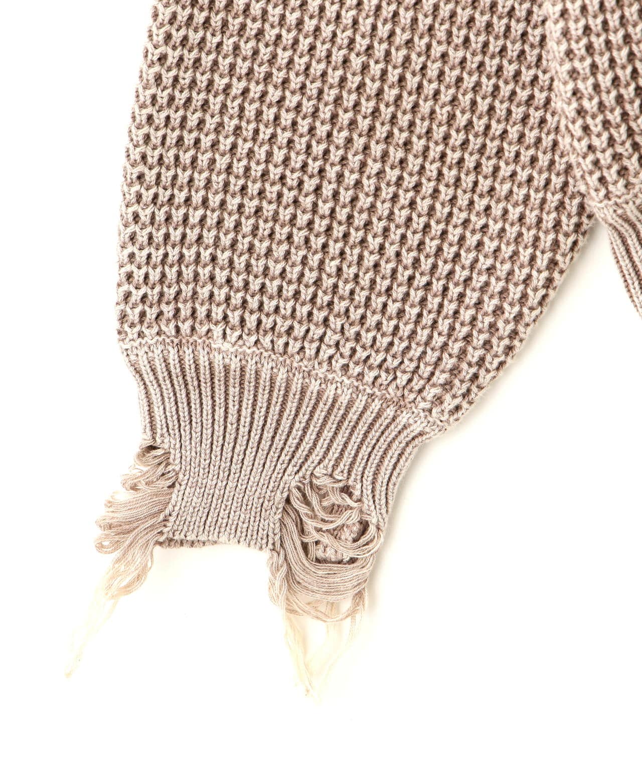 【WEB&DEPOT限定】Dankeschon/ダンケシェーン/PIGMENT STONEWASH DAMAGE AZE CREWNECK