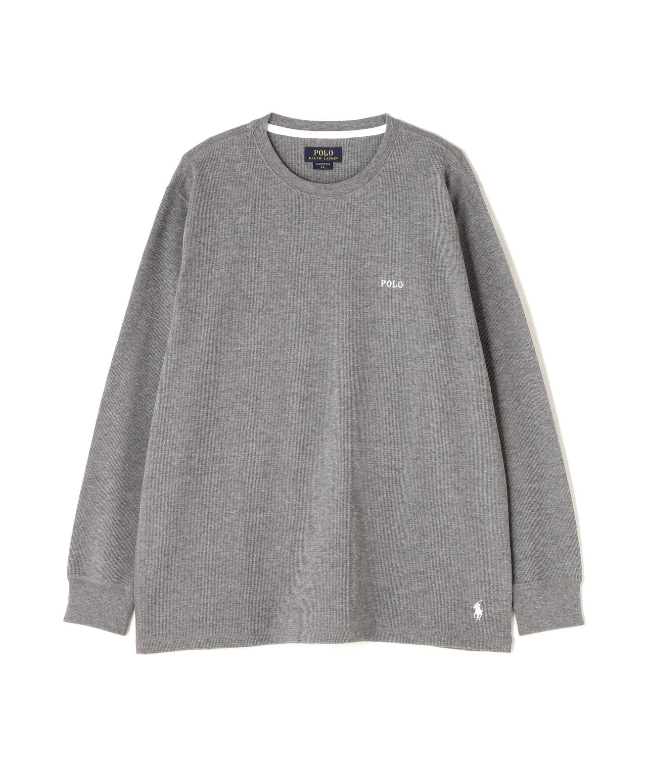 POLO RALPH LAUREN/ポロラルフローレン/WAFFLE CREW NECK LONG SLEEVE