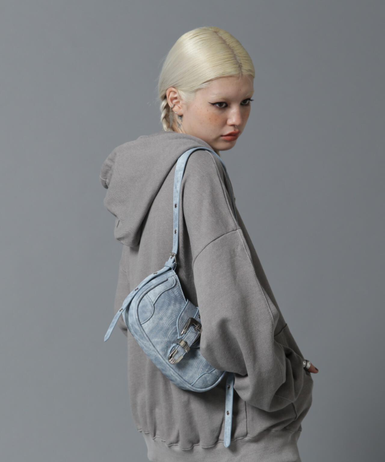 【WEB限定】SIS/エスアイエス/バックルベルトハンドバッグ