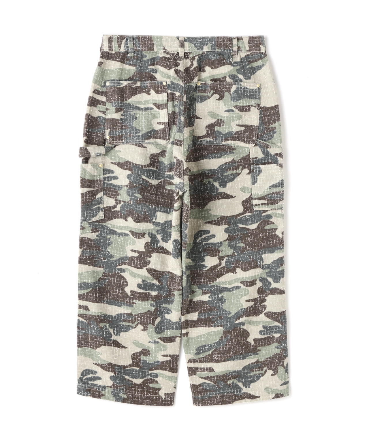 WHITELAND/ホワイトランド/CAMO DOUBLE KNEE PANTS