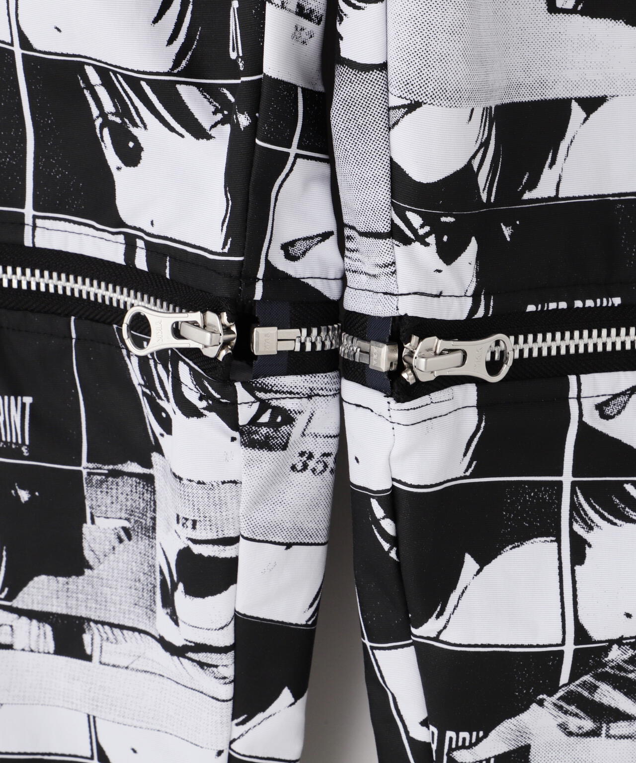 overprint/オーバープリント/FACE KNEE ZIP PANTS