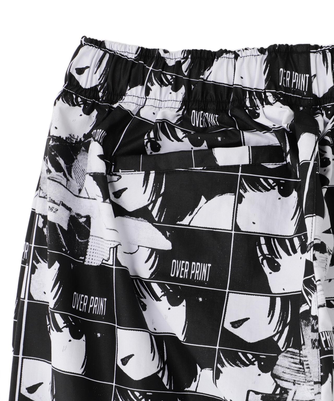 overprint/オーバープリント/FACE KNEE ZIP PANTS