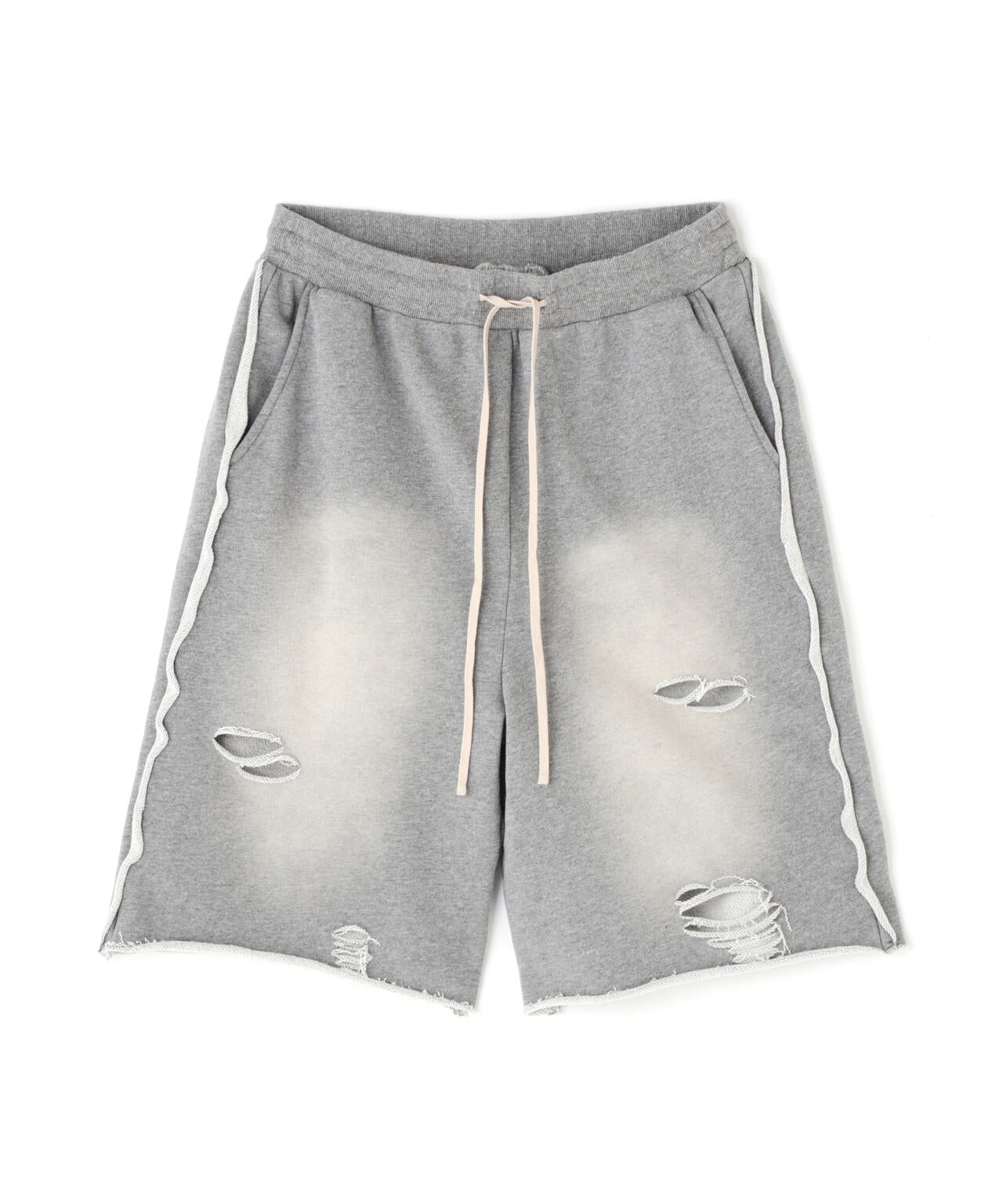 【WEB&DEPOT限定】DankeSchon/ダンケシェーン/DAMEGE SWEAT SHORTS