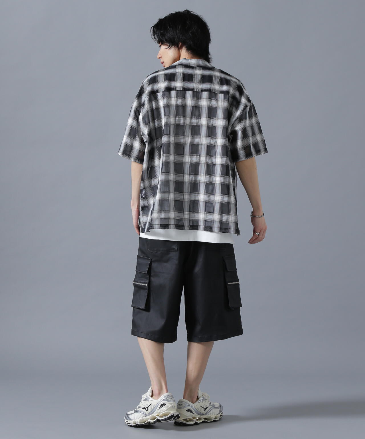 DankeSchon/ダンケシェーン/SIZZLE CHECK S/S SHIRTS