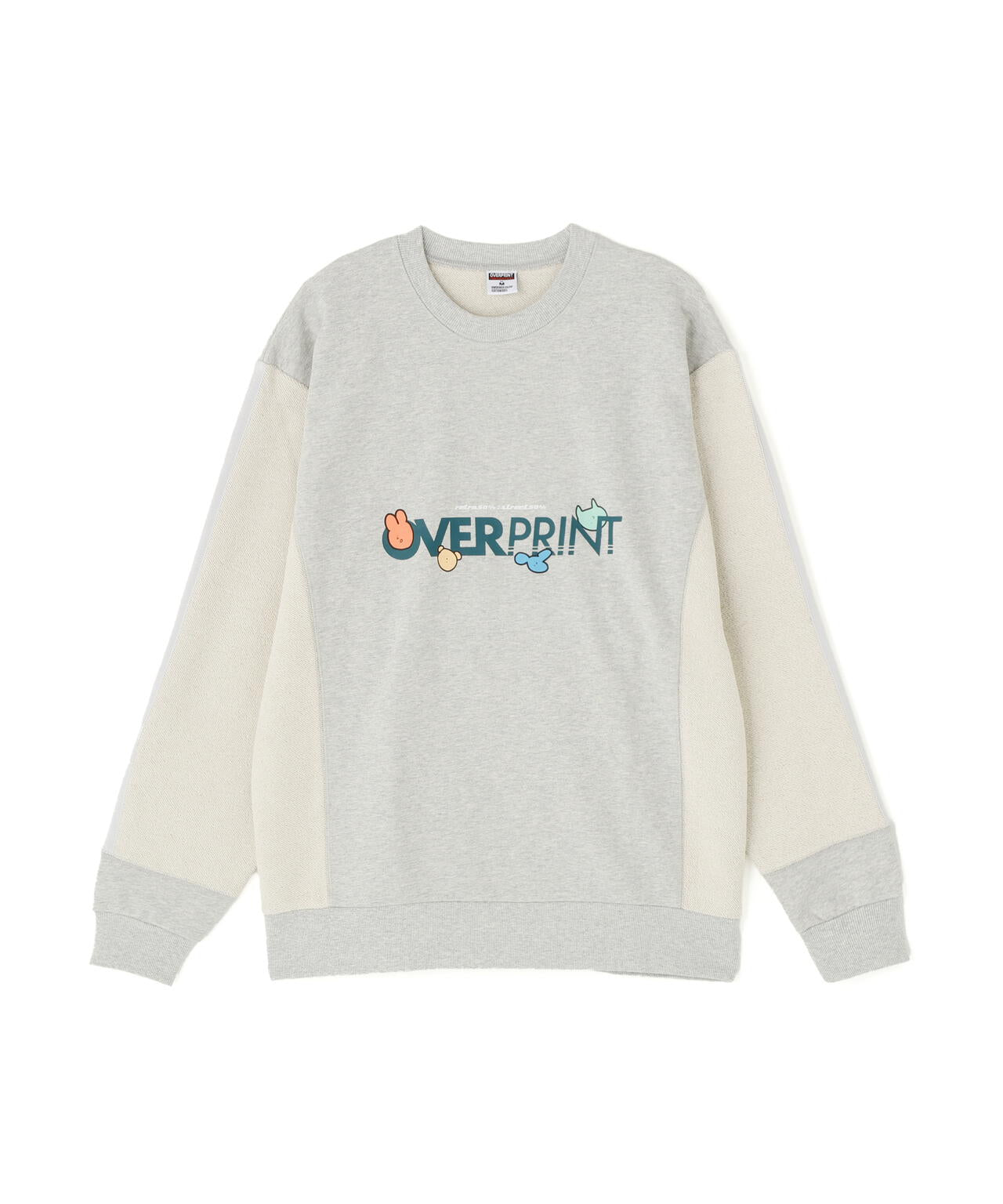overprint/オーバープリント/NAENANO BACK PILE SWEATSHIRTS 1