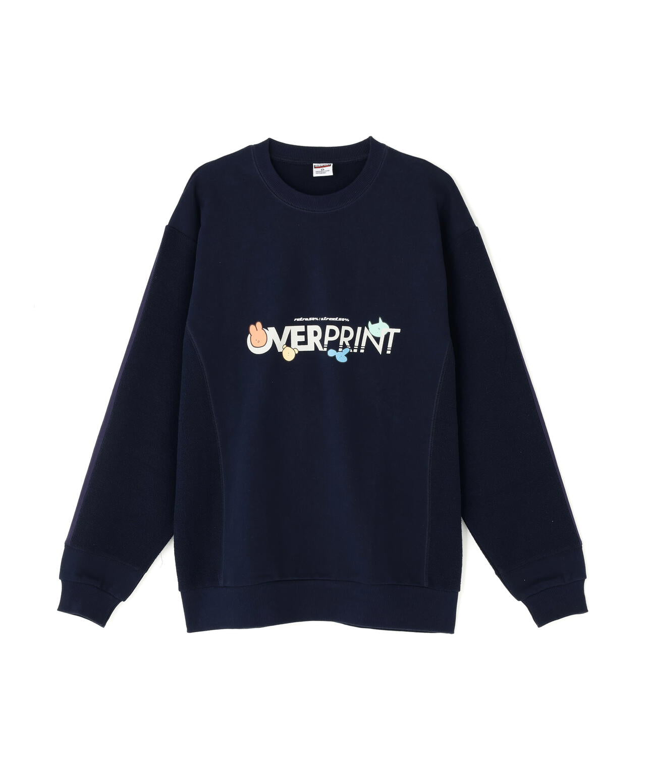 overprint/オーバープリント/NAENANO BACK PILE SWEATSHIRTS 1