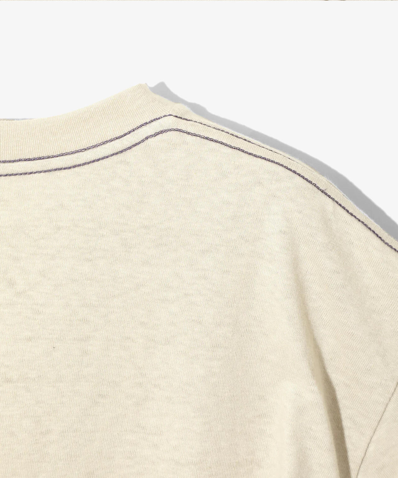 NEEDLES/ニードルズ/S/S PAPILLON EMB.POCKET TEE - COTTON JERSEY