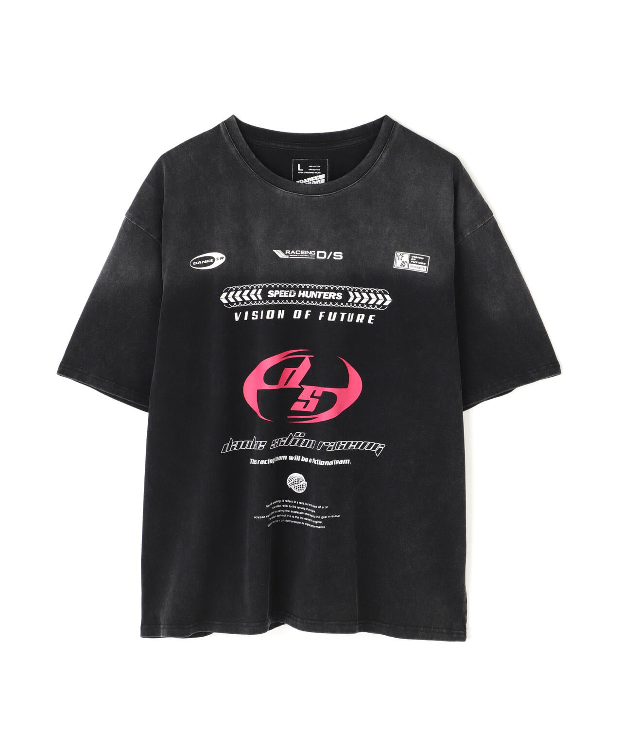 DankeSchon/ダンケシェーン/POWDER S/S TEE RACE PINK
