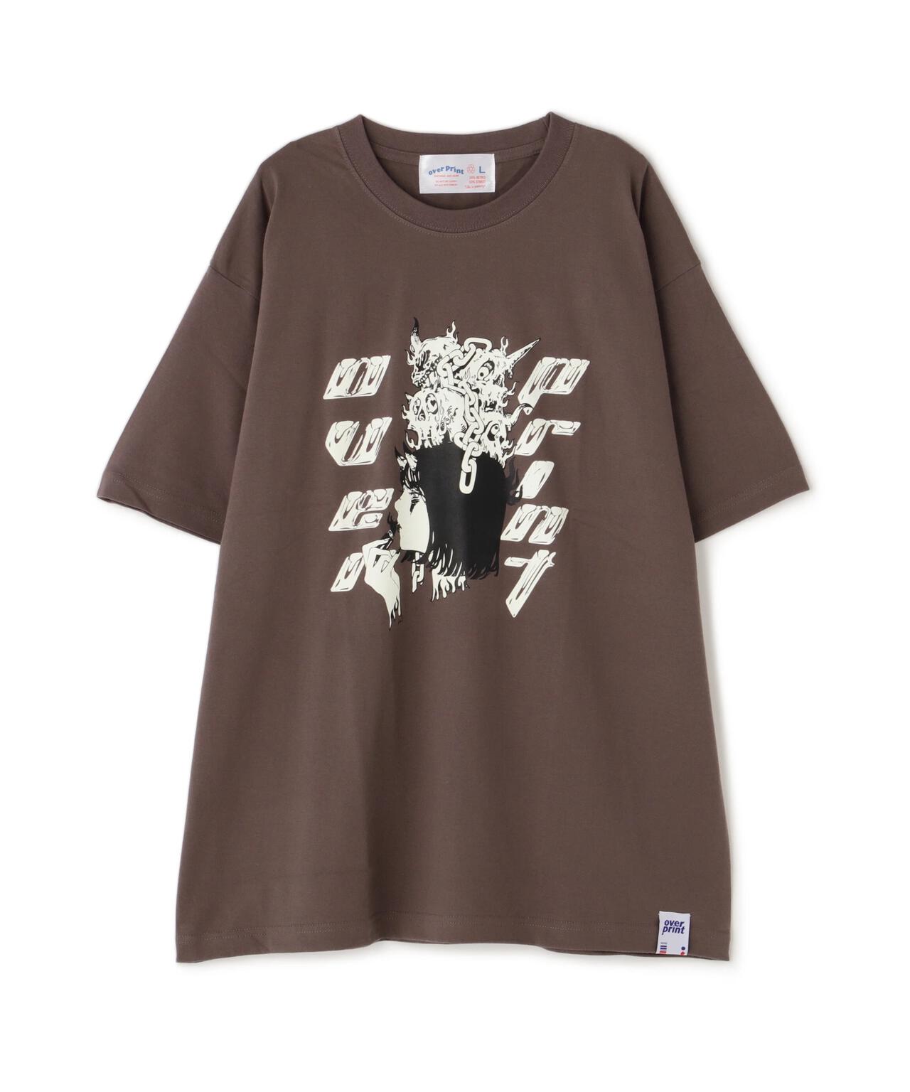 overprint/オーバープリント/SATAN TEE 東京上空