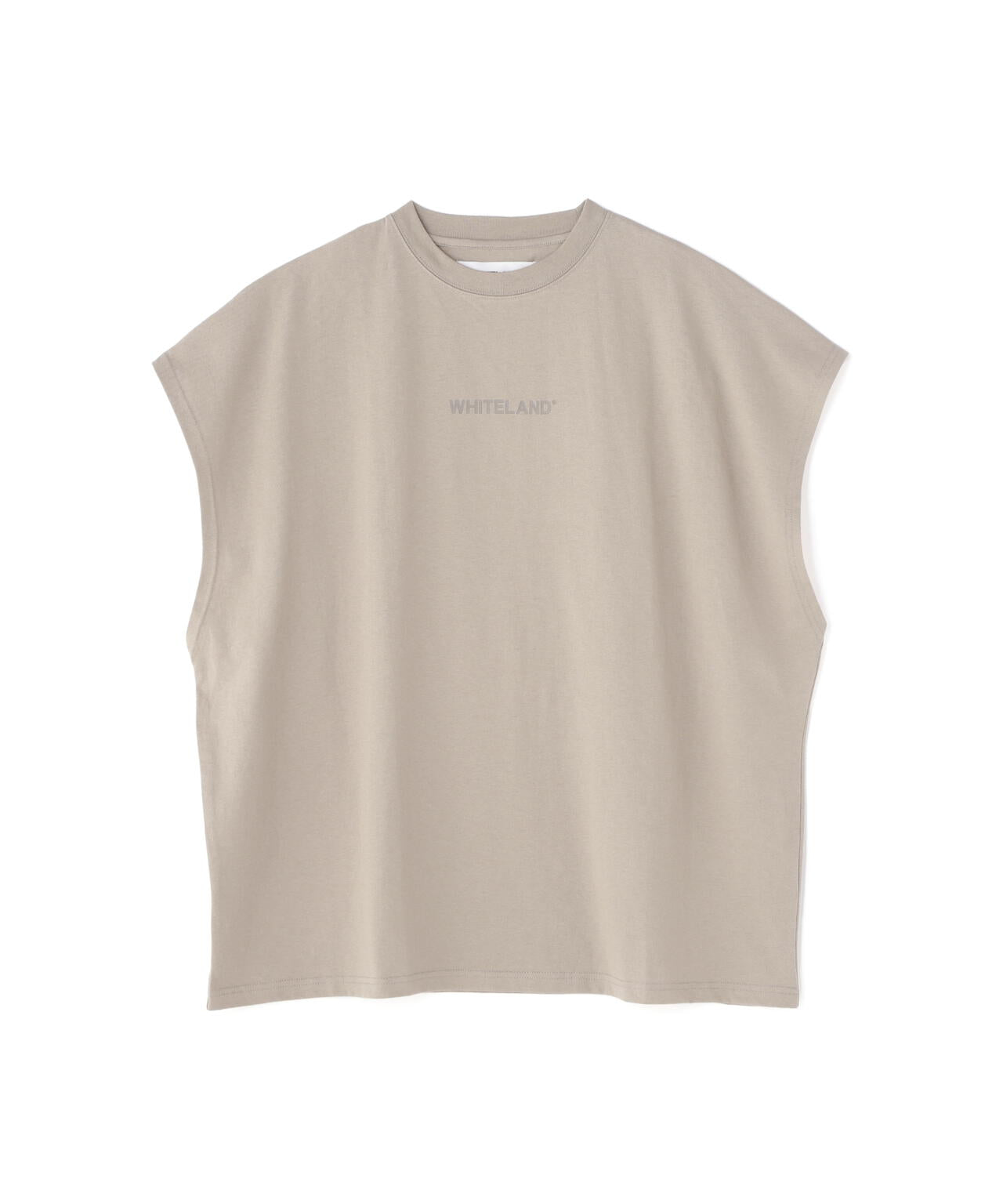 【WEB&DEPOT限定】WHITELAND/ホワイトランド/OWL LOGO NOSLEEVE TEE