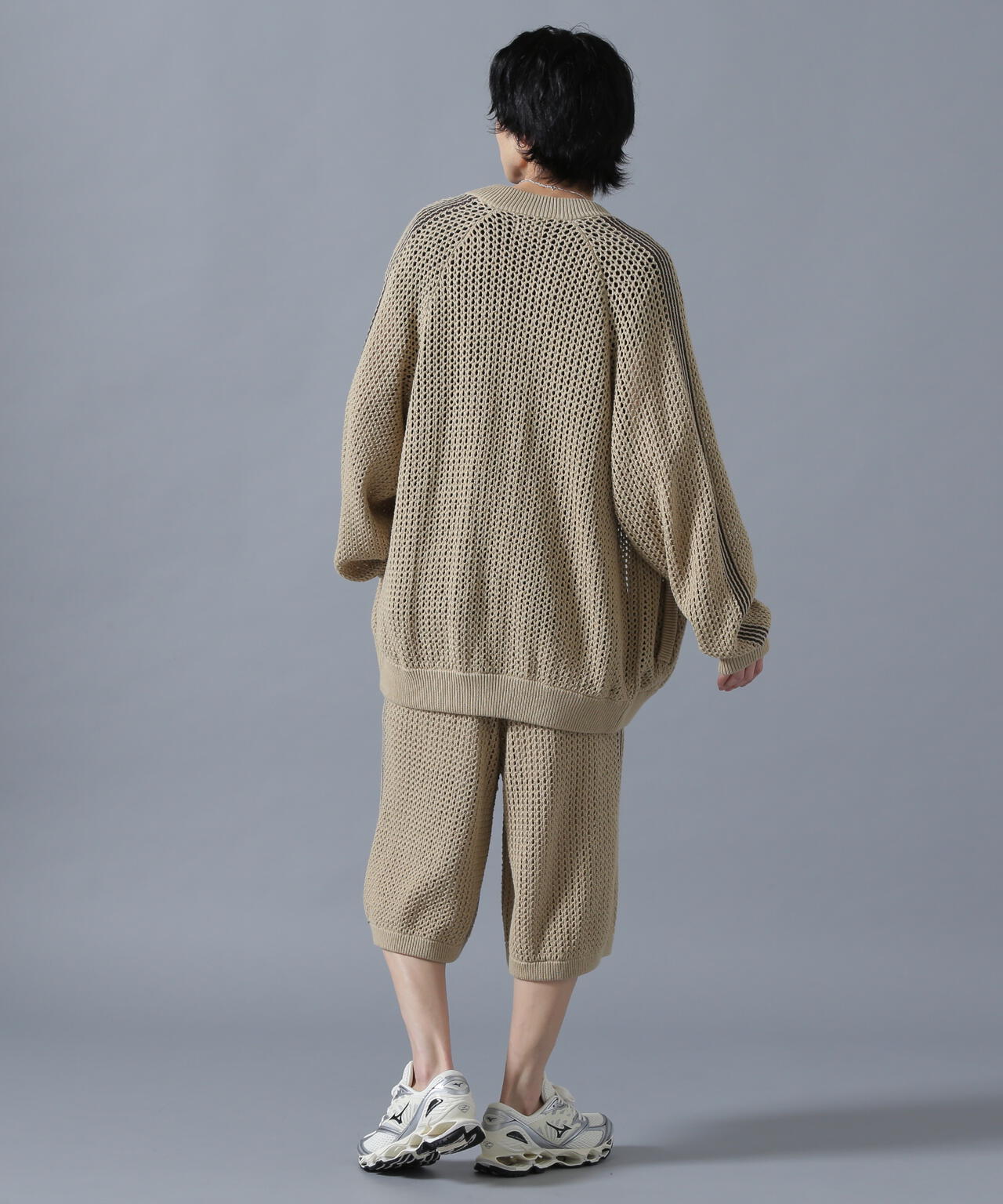 DankeSchon/ダンケシェーン/MESHKNIT TRACK JACKET