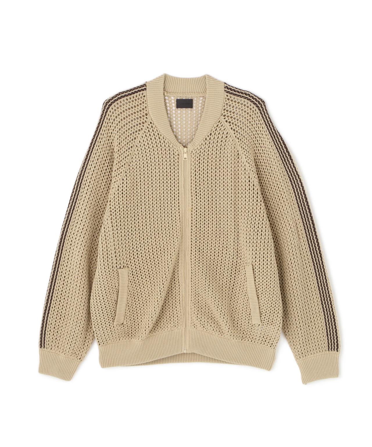 DankeSchon/ダンケシェーン/MESHKNIT TRACK JACKET