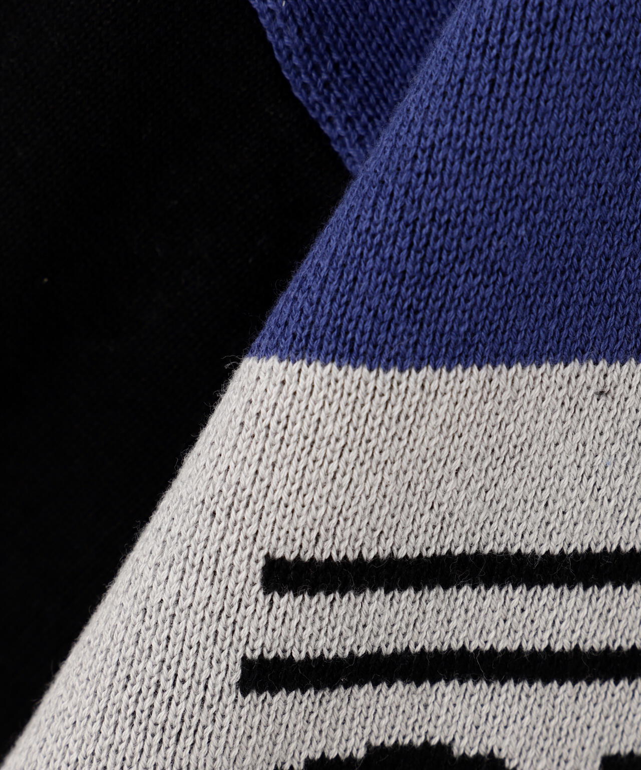 overprint/オーバープリント/78 V NECK COTTON KNIT