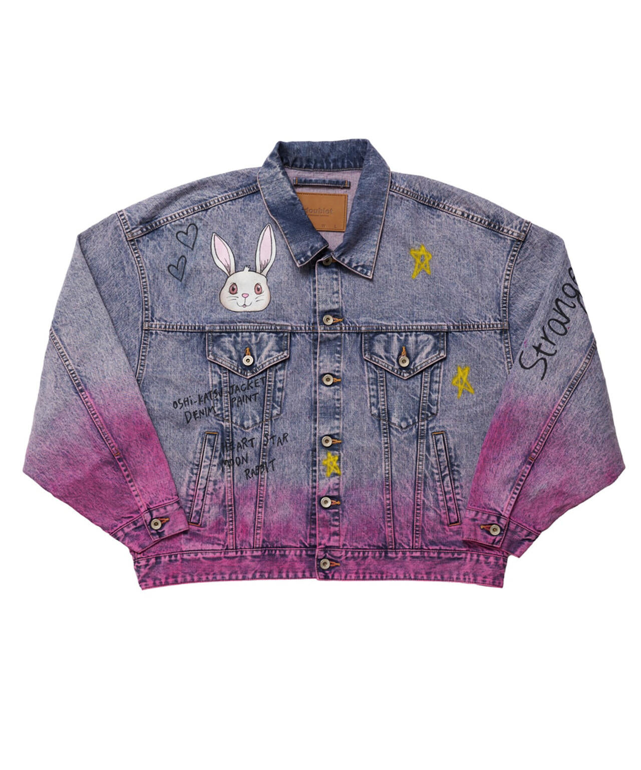doublet/ダブレット/ANIME HAND-PAINTING DENIM JACKET