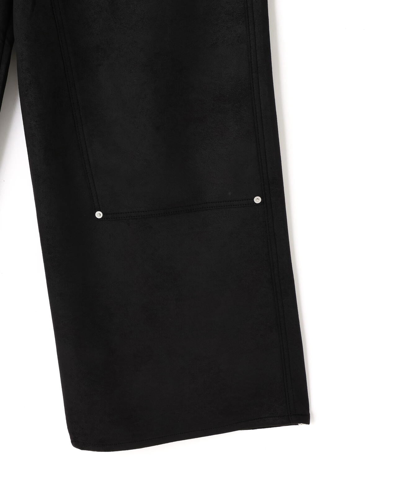 【WEB&DEPOT限定】DankeSchon/ダンケシェーン/ECOSUEDO W-KNEE PANTS