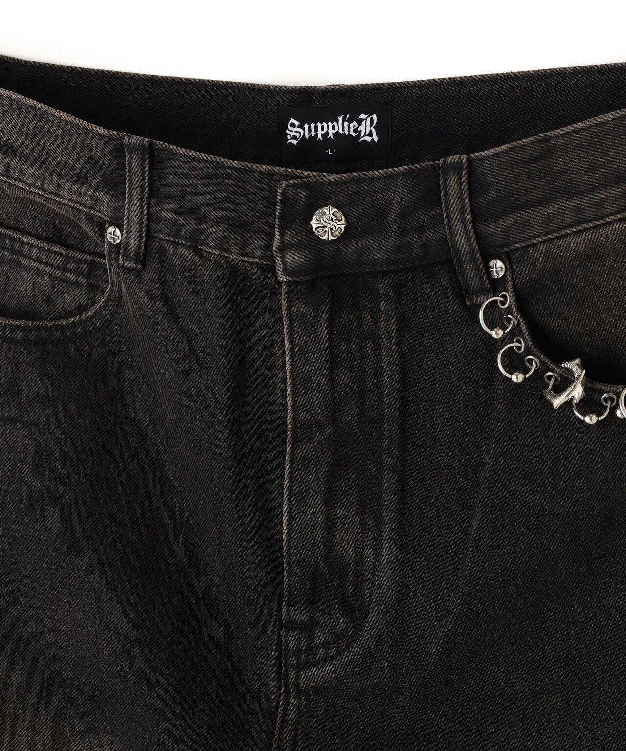 SUPPLIER/サプライヤー/SWITCHING PIACED BAGGY JEANS