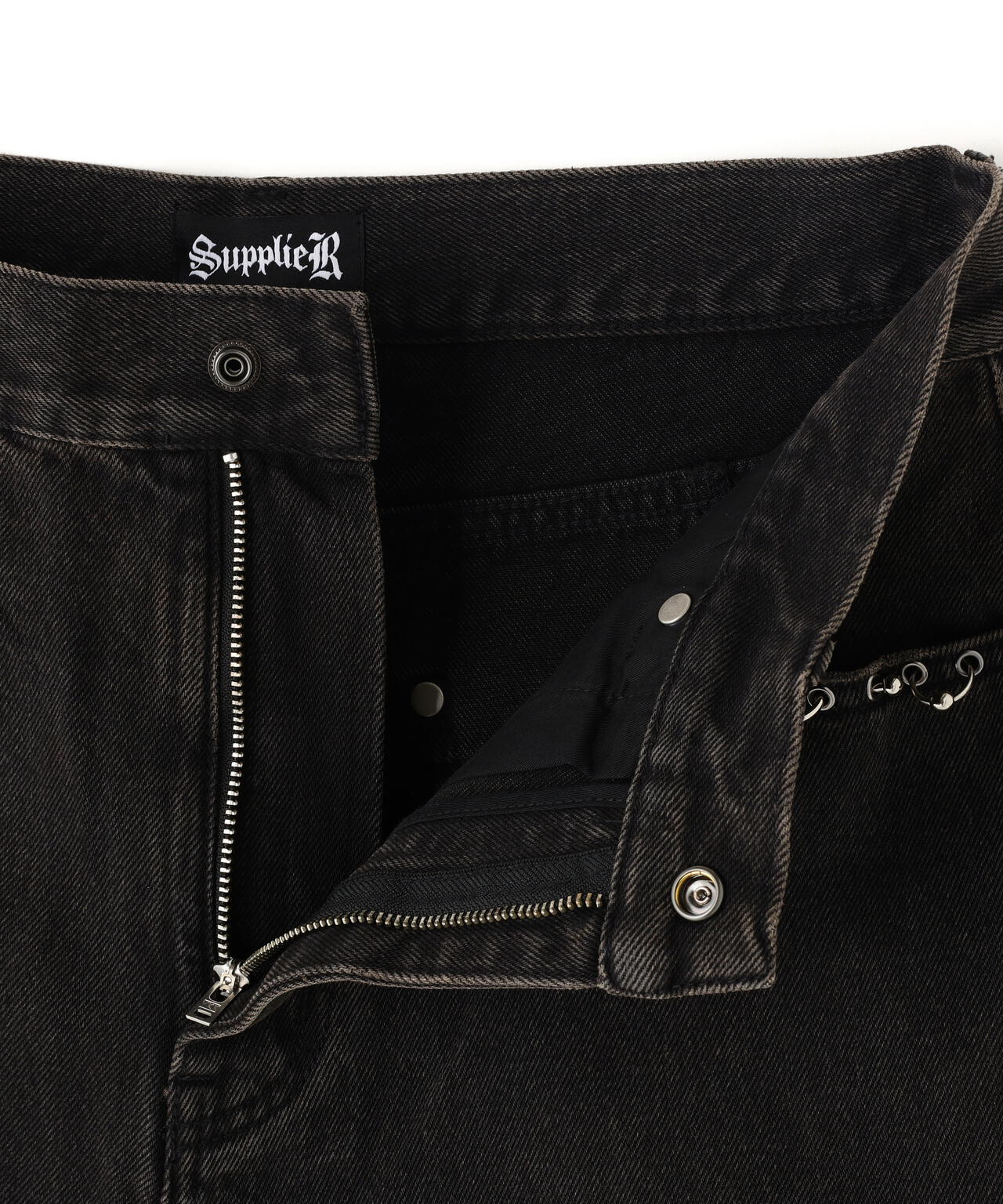 SUPPLIER/サプライヤー/SWITCHING PIACED BAGGY JEANS