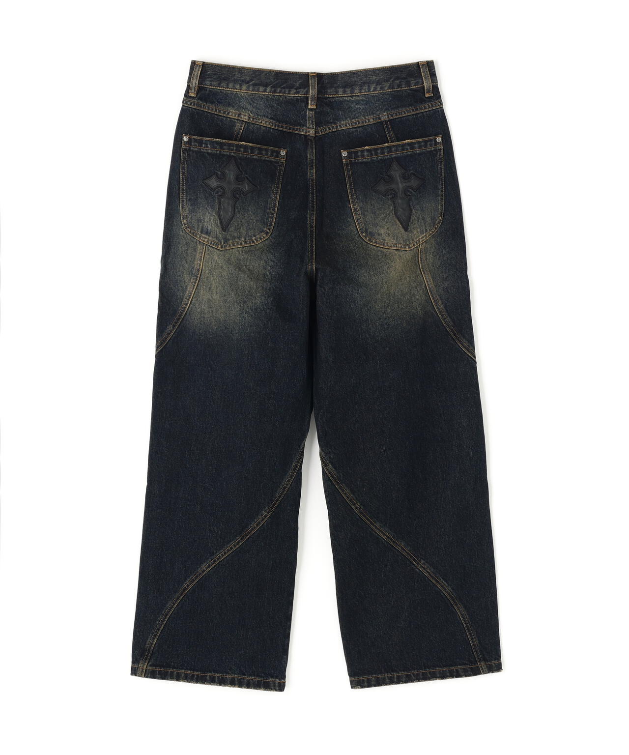 SUPPLIER/サプライヤー/SWITCHING PIACED BAGGY JEANS