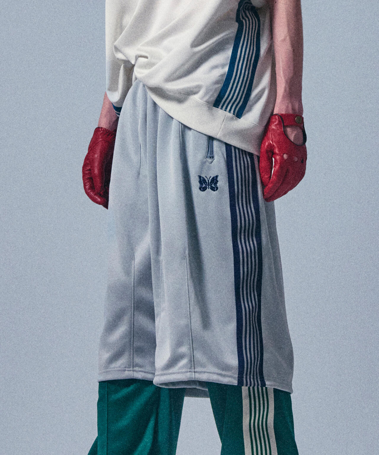 NEEDLES/ニードルズ/【LHP EXCLUSIVE】TRACK PANT SHORTS - POLY SMOOTH