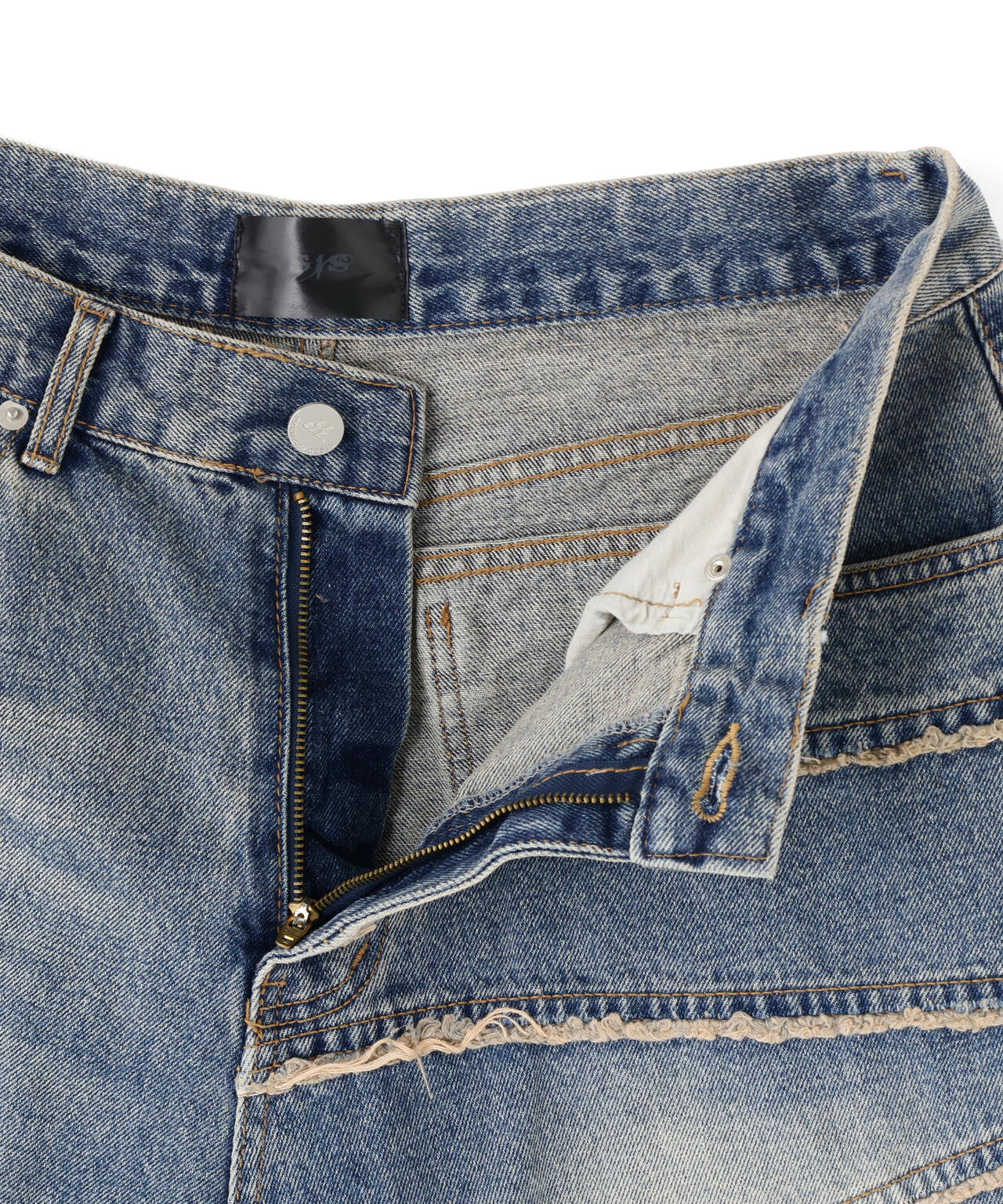 SIS/エスアイエス/Fringe Denim Shorts