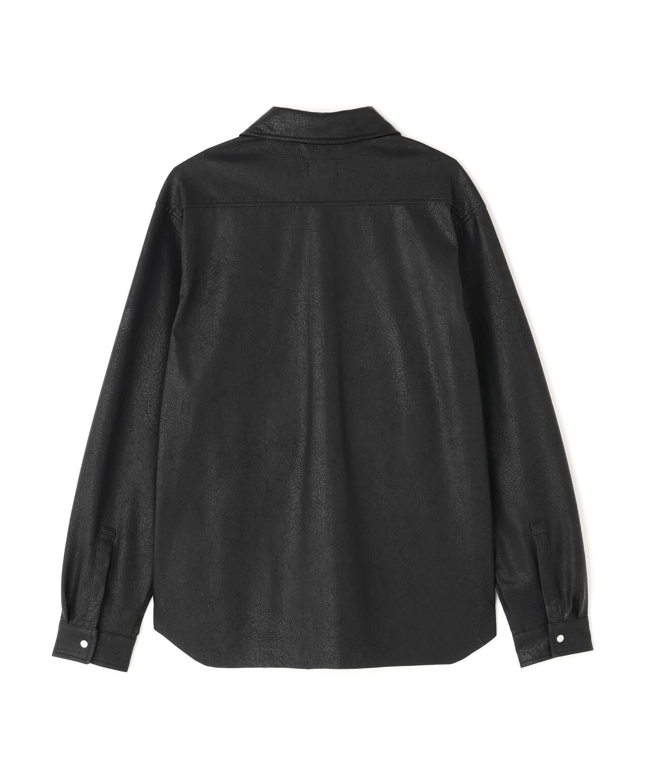 DankeSchon/ダンケシェーン/PU LEATHER SHIRTS