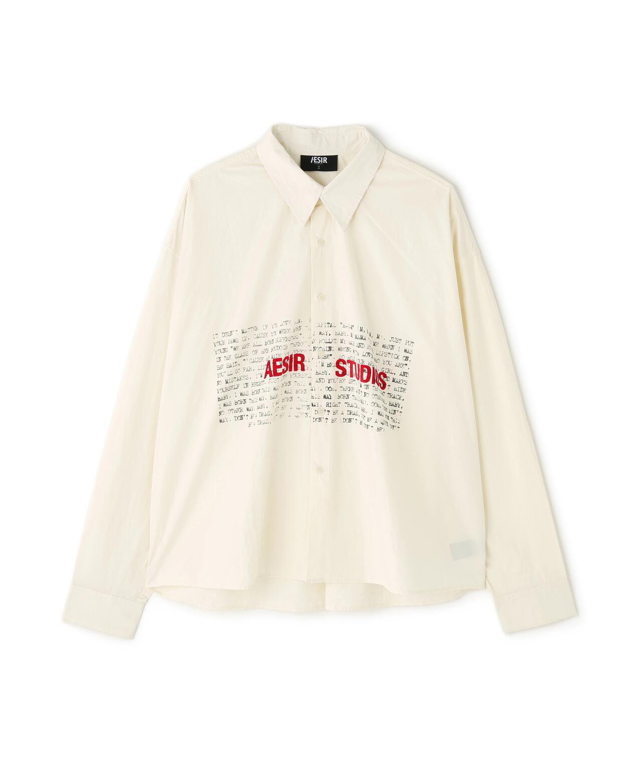 Aesir Studios/アースィアスタジオ/ESTES PRINT SHIRT