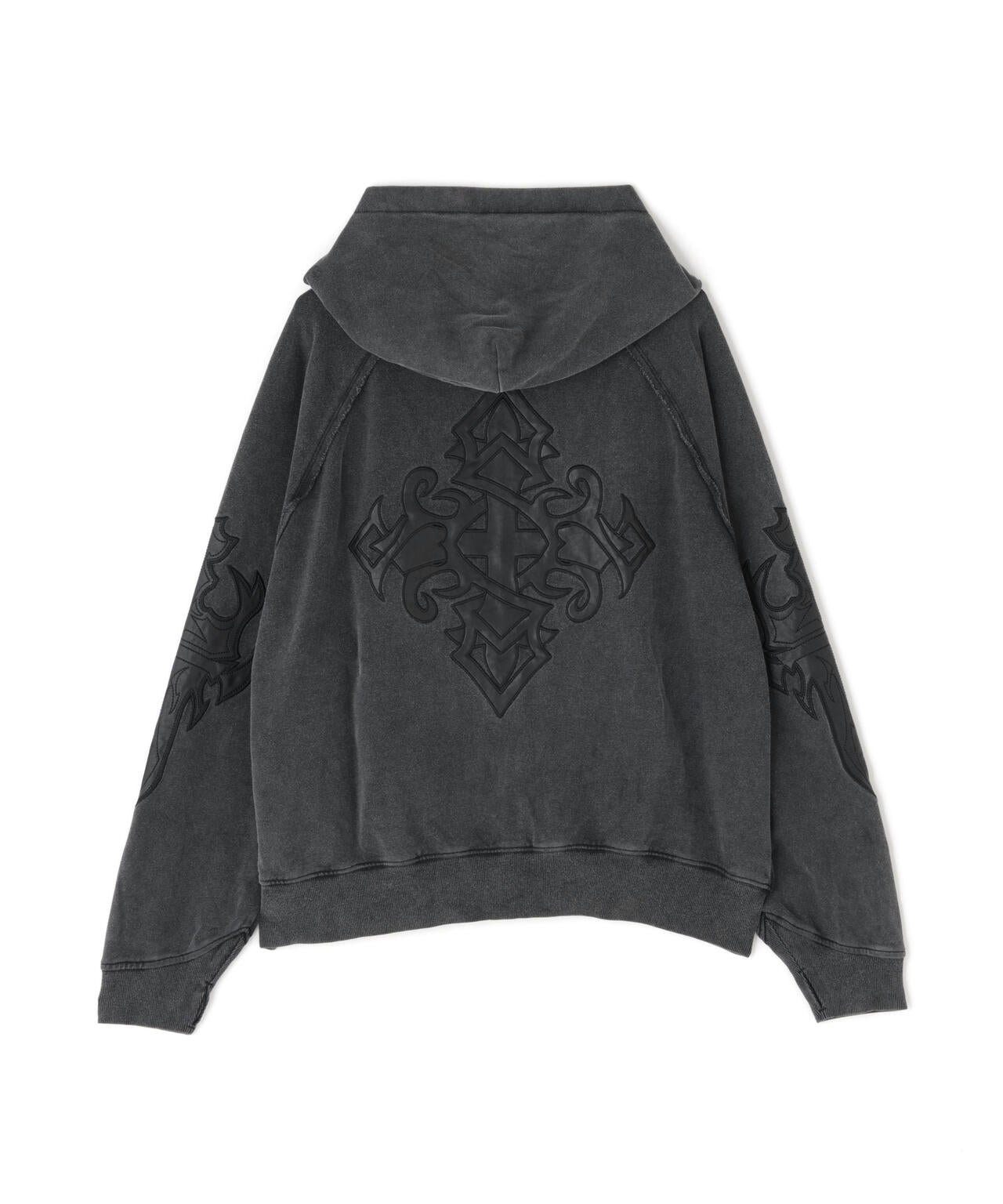 SUPPLIER/サプライヤー/LEATHER PATCH ZIP HOODIE