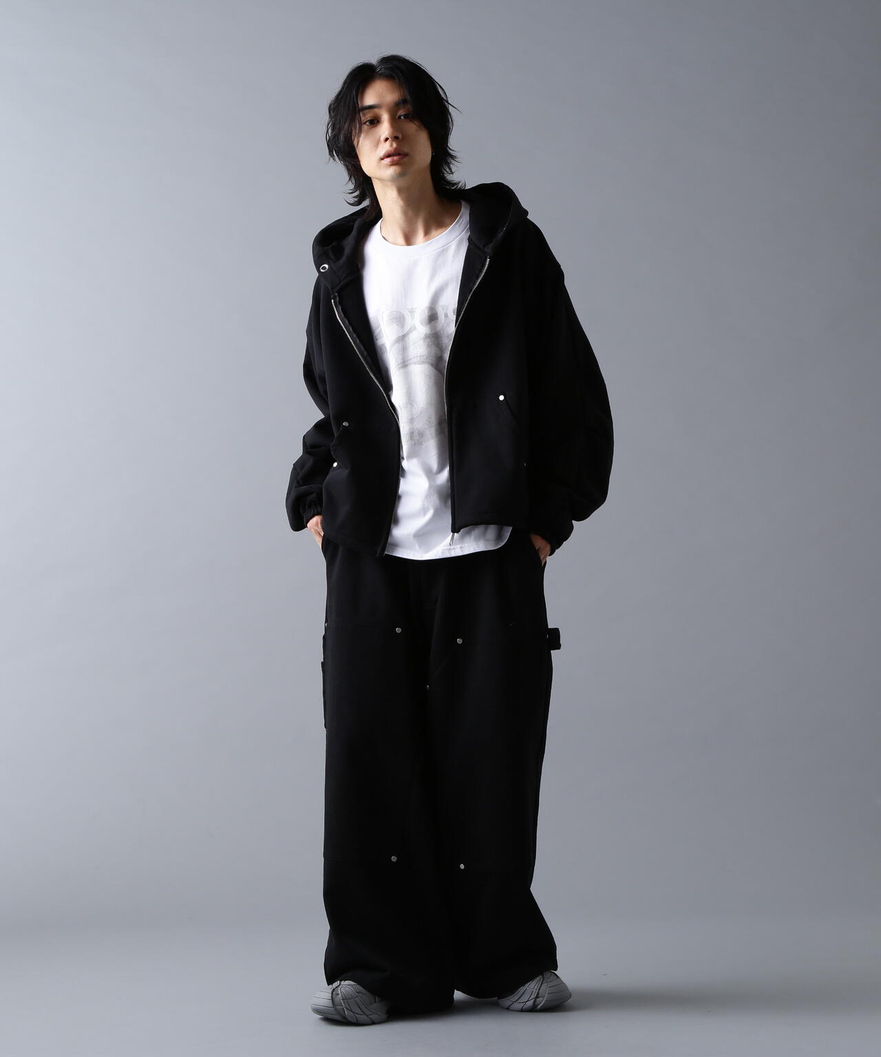 DankeSchon/ダンケシェーン/480HW SWEAT ZIP HOODIE