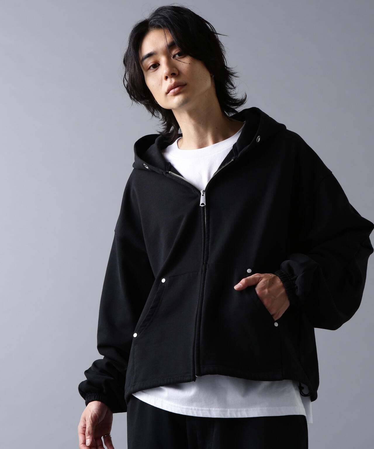 DankeSchon/ダンケシェーン/480HW SWEAT ZIP HOODIE
