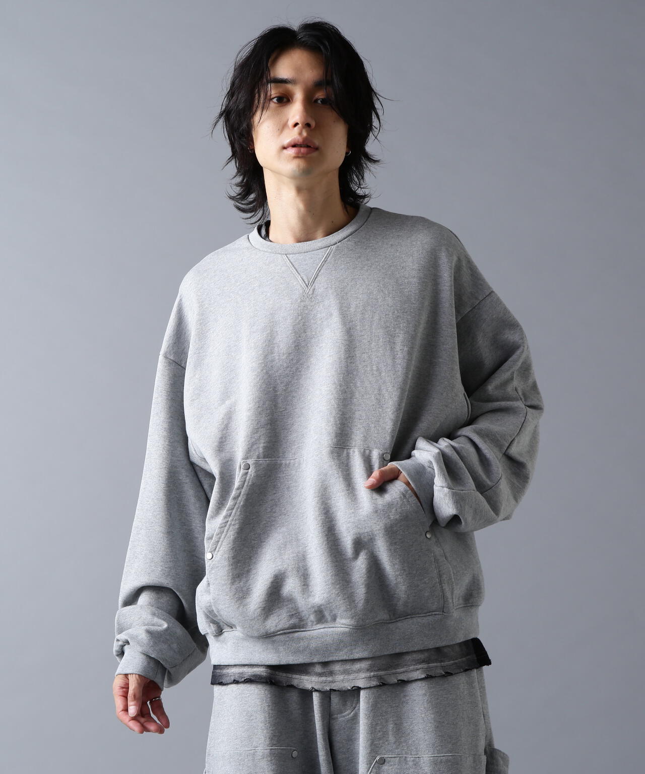 DankeSchon/ダンケシェーン/480HW SWEAT CREWNECK