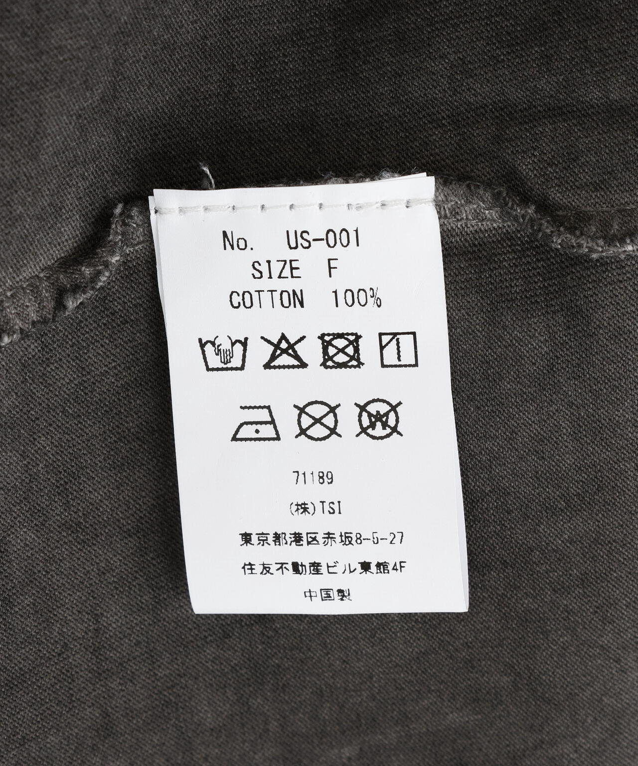 WHITELAND/ホワイトランド/FACE TEE