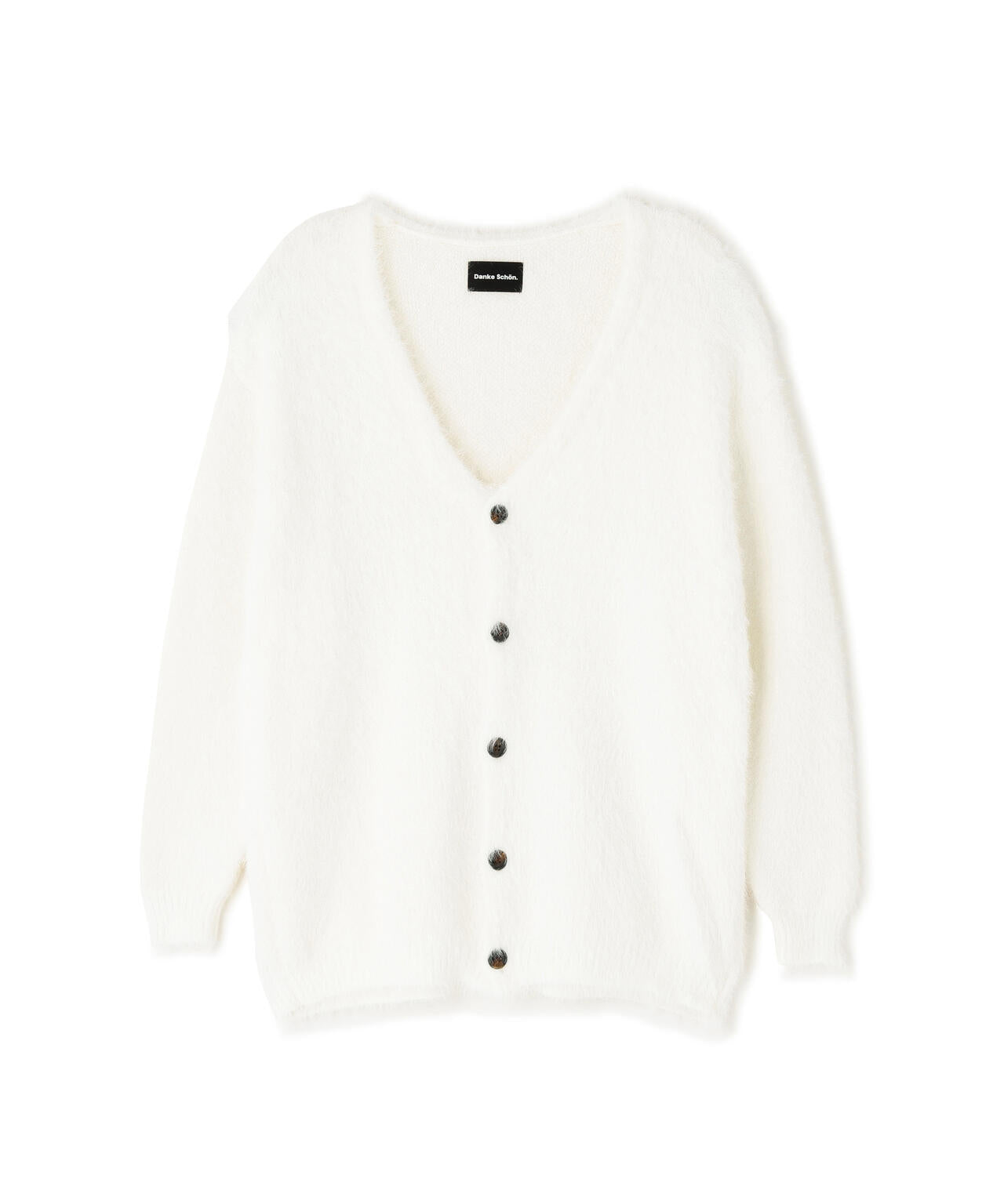 【WEB&DEPOT限定】DankeSchon/ダンケシェーン/SHAGGY CARDIGAN