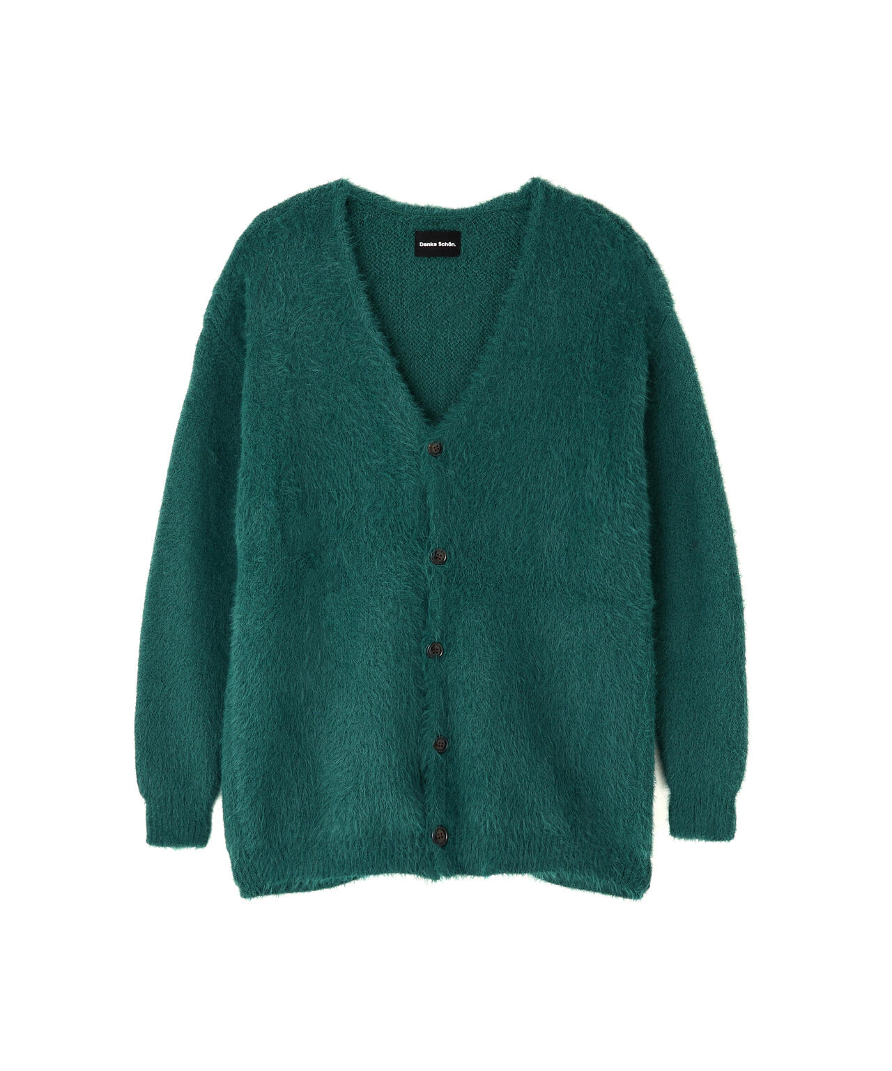 【WEB&DEPOT限定】DankeSchon/ダンケシェーン/SHAGGY CARDIGAN