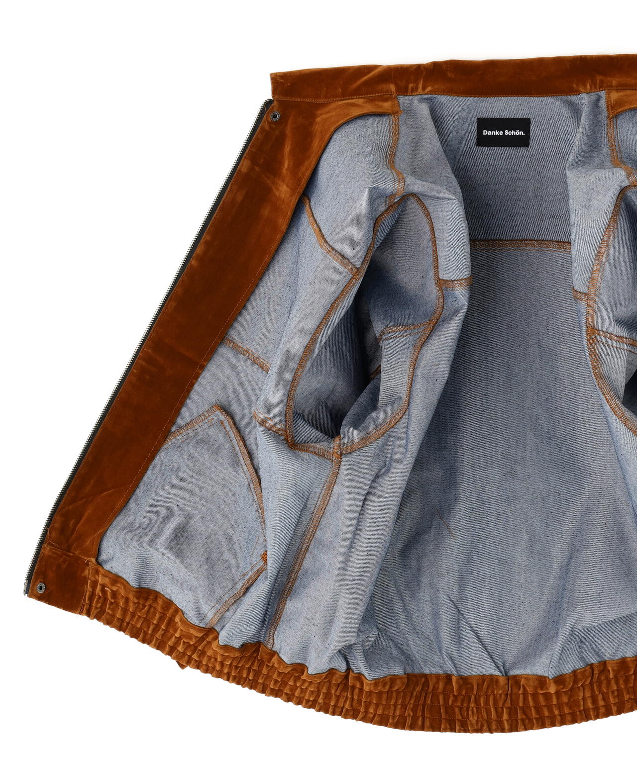 【WEB&DEPOT限定】DankeSchon/ダンケシェーン/FLOCKY DENIM JACKET